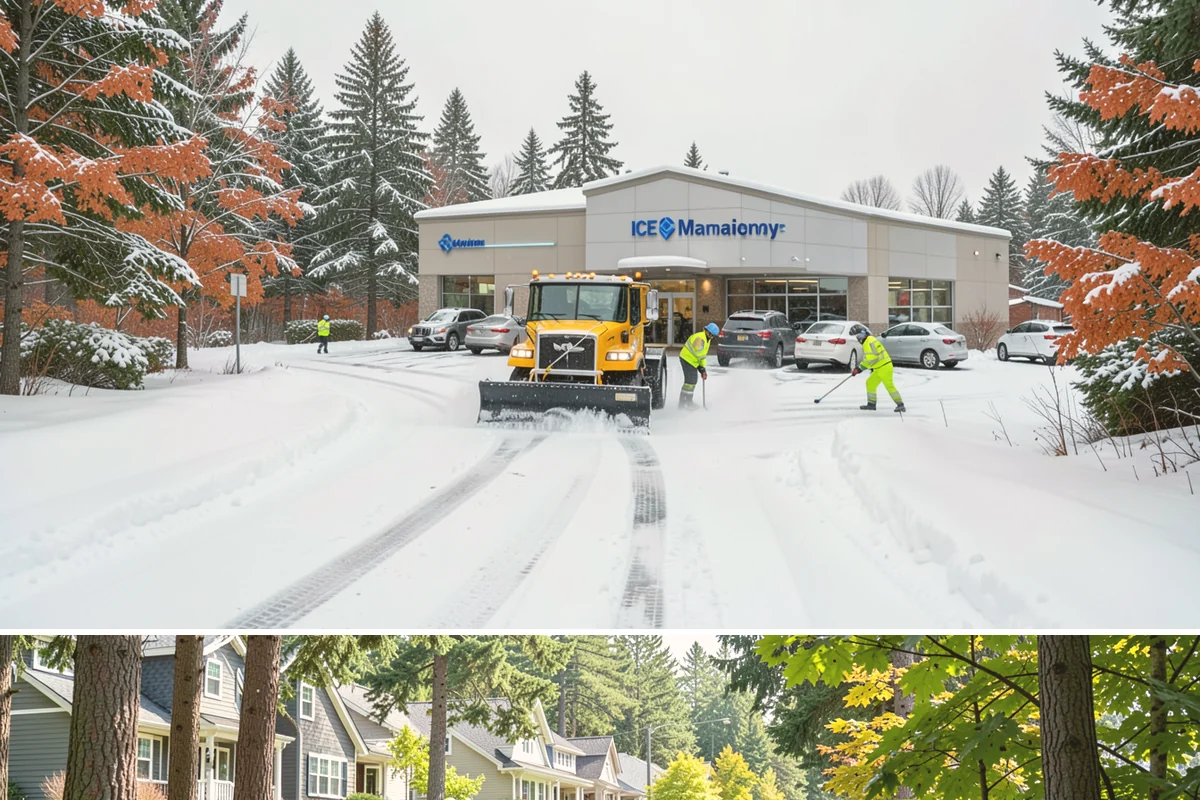 Sand Spreading in Normandy Park, King County, WA - Sand spreading is most valuable during deep-cold snaps and at higher elevations from December through February.