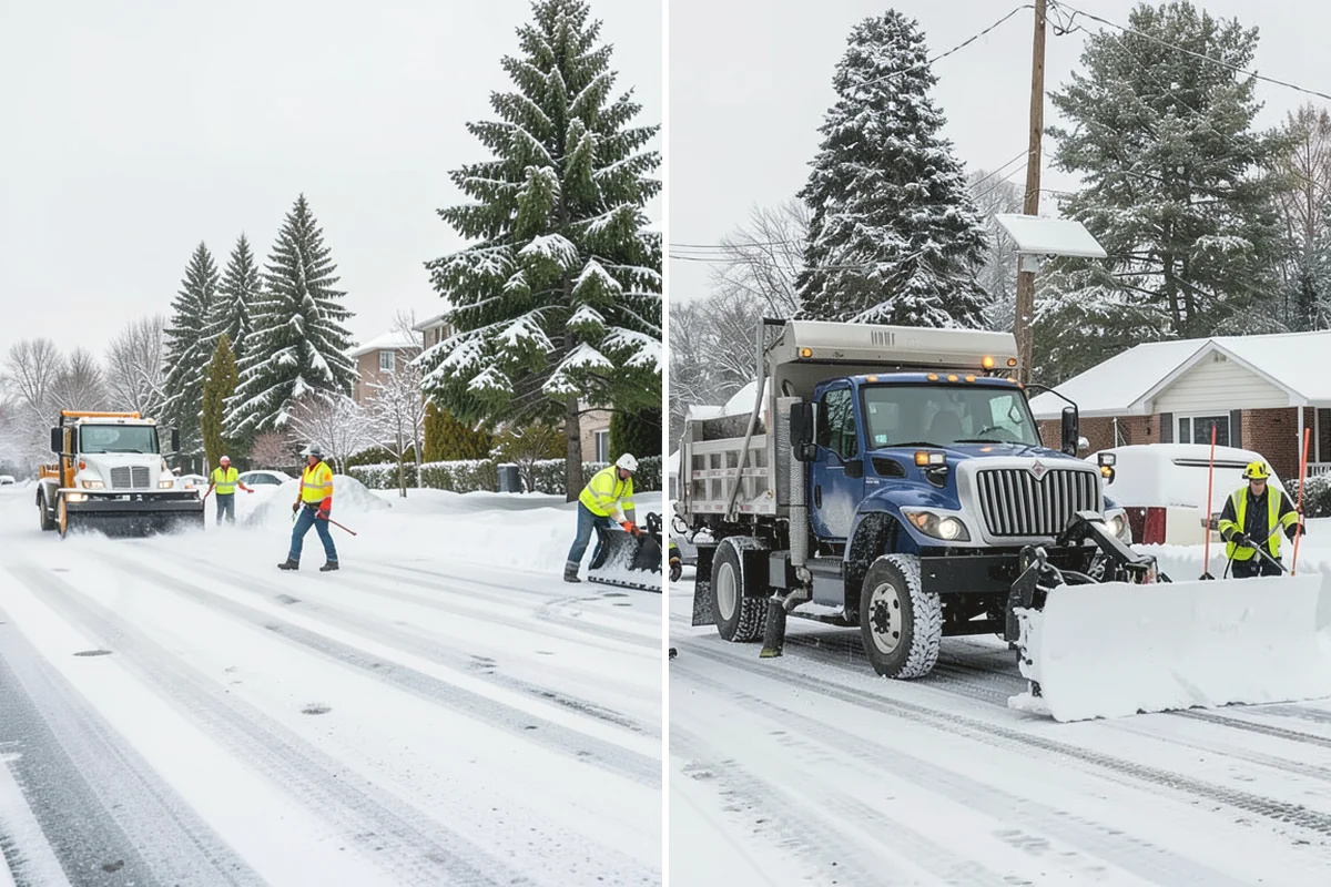 Sand Spreading in Oak Harbor, Island County, WA - Assess whether temperatures are too low for effective salting