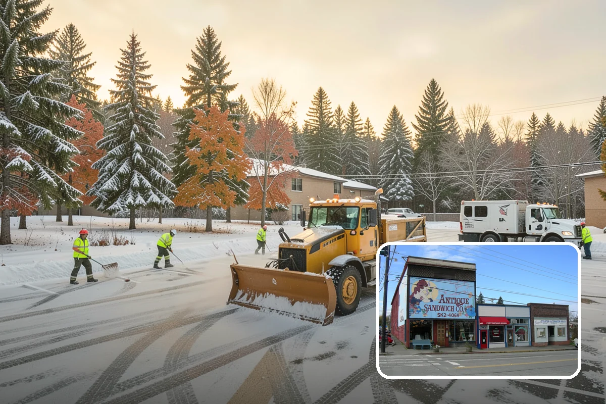 Sand Spreading in Ruston, Pierce County, WA - Delivers traction instantly regardless of how cold it gets