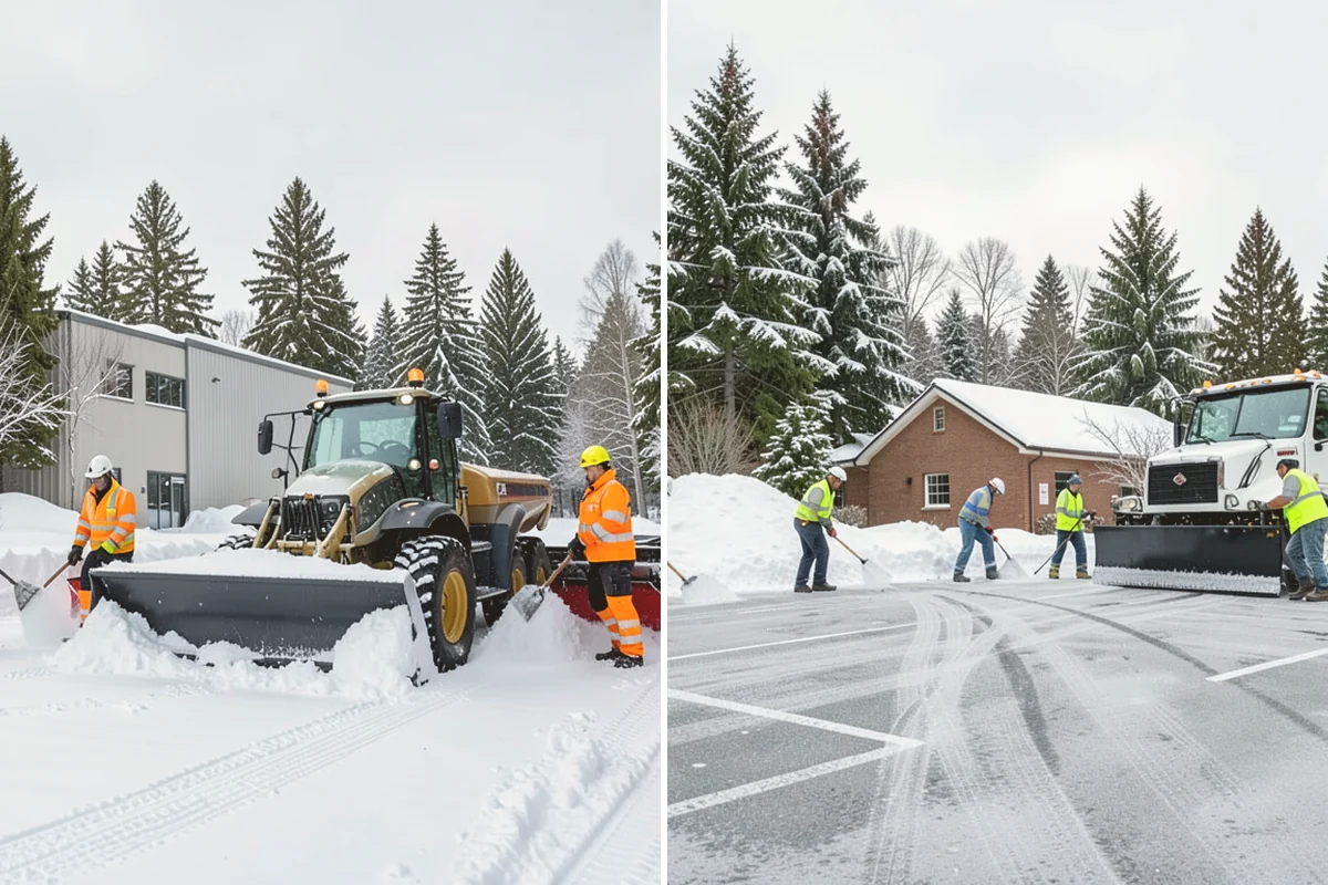 Sand Spreading in Sammamish, King County, WA - Assess whether temperatures are too low for effective salting
