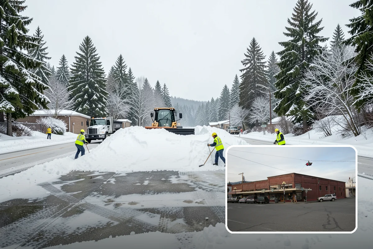 Sand Spreading in Sedro-Woolley, Skagit County, WA - Delivers traction instantly regardless of how cold it gets