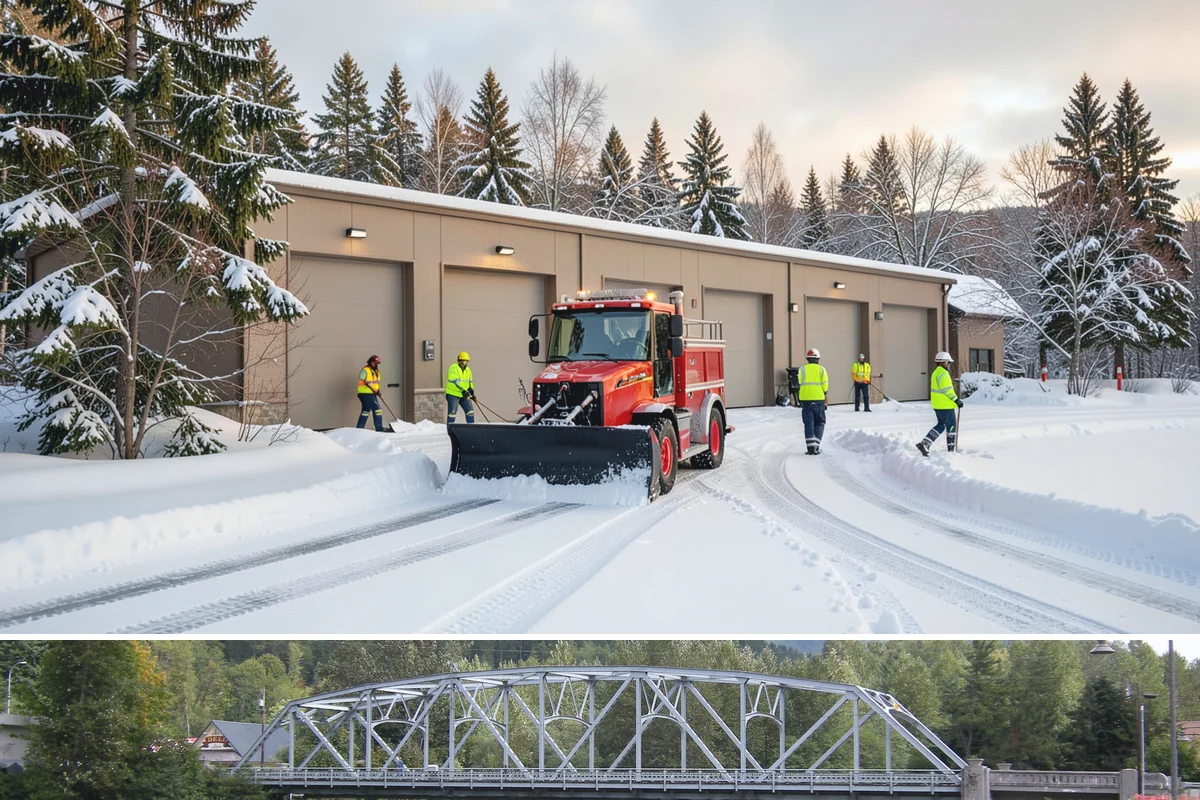 Sand Spreading in Skykomish, King County, WA - Sand spreading is most valuable during deep-cold snaps and at higher elevations from December through February.