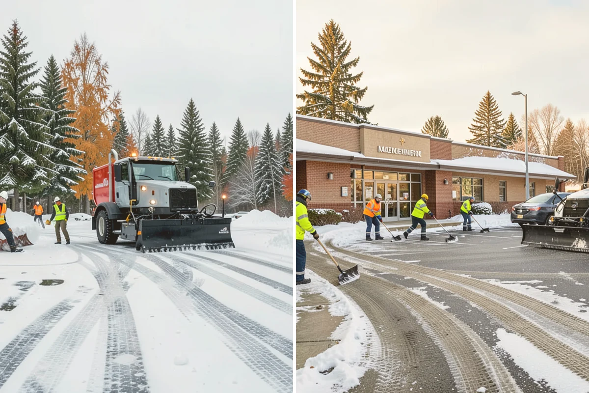 Sand Spreading in Snohomish, Snohomish County, WA - Assess whether temperatures are too low for effective salting