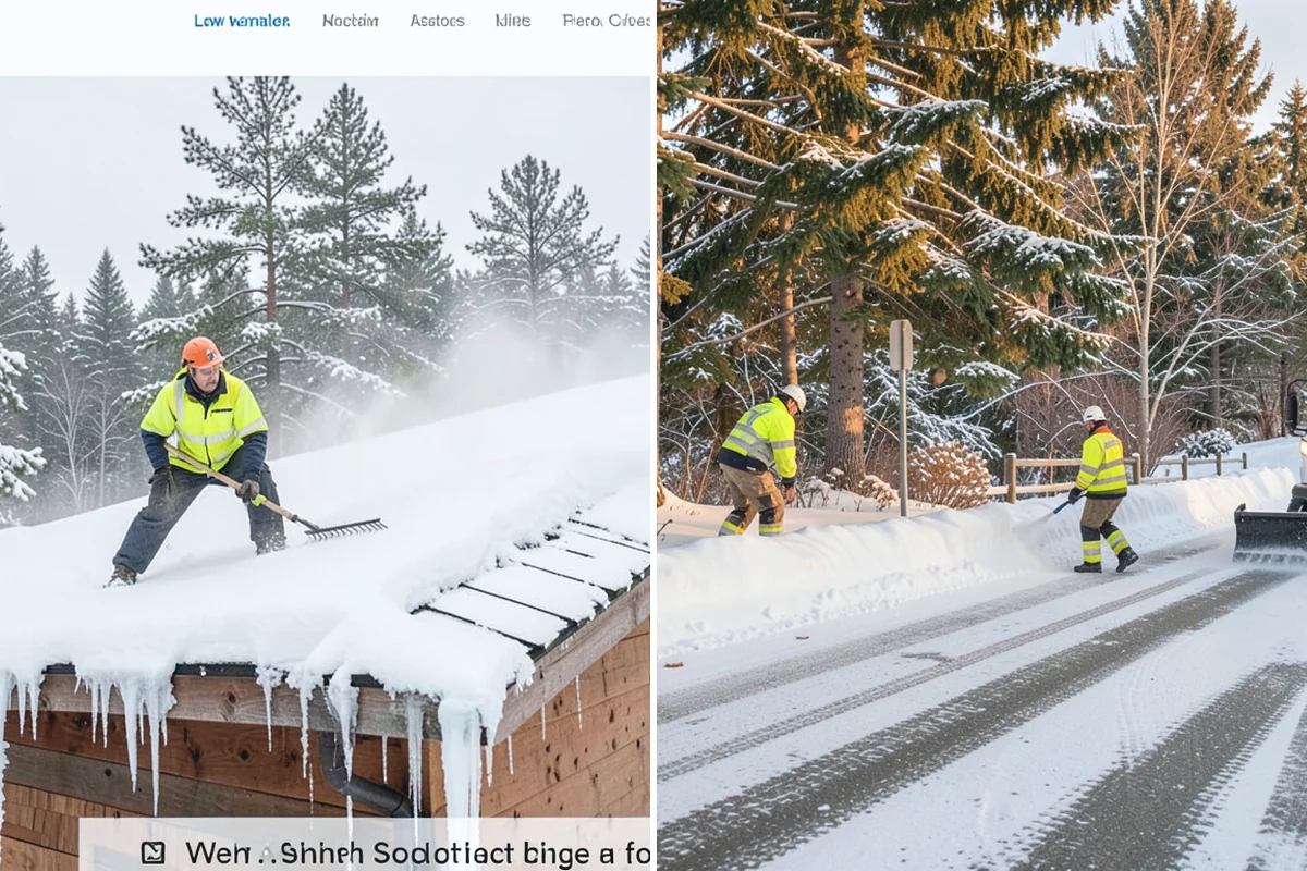 Sand Spreading in South Prairie, Pierce County, WA - Assess whether temperatures are too low for effective salting