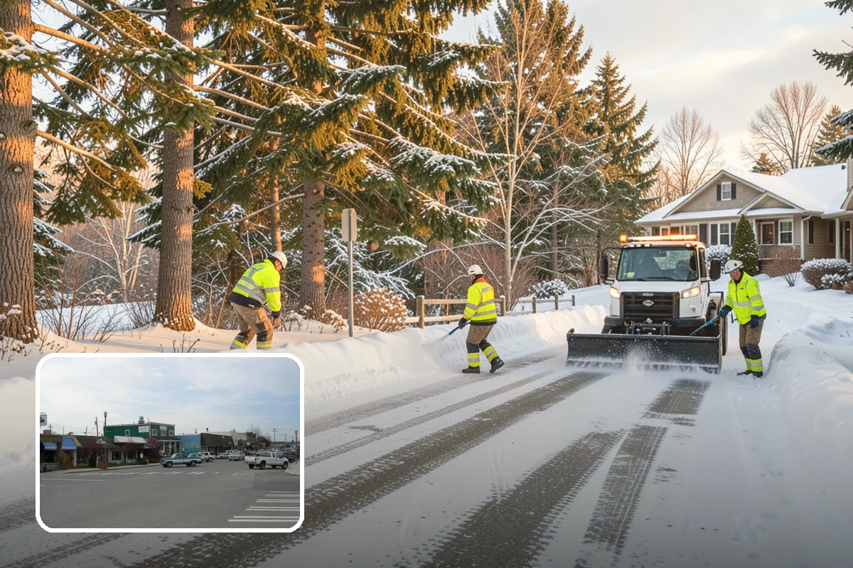 Sand Spreading in Stanwood, Snohomish County, WA - Delivers traction instantly regardless of how cold it gets