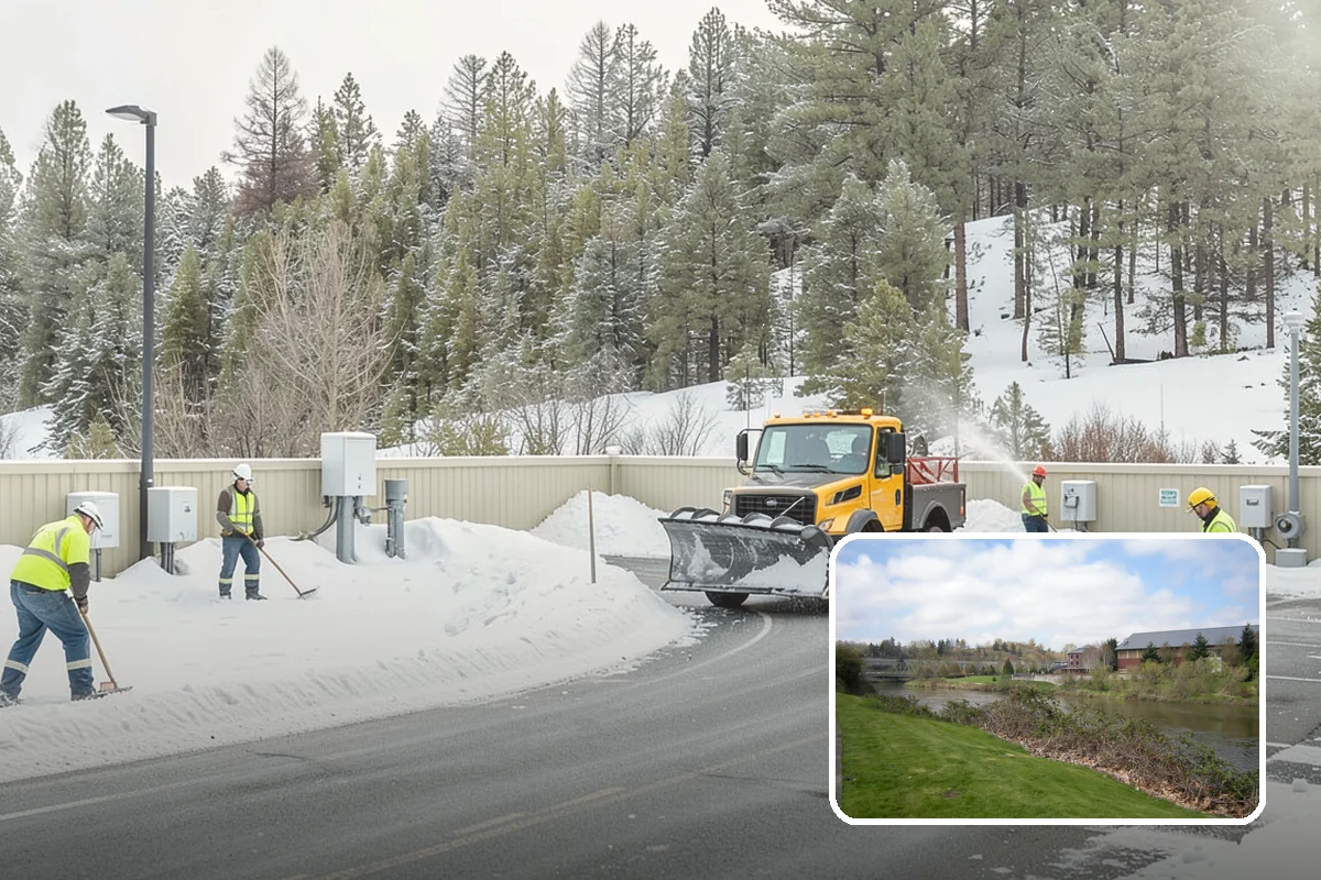 Sand Spreading in Tukwila, King County, WA - Delivers traction instantly regardless of how cold it gets