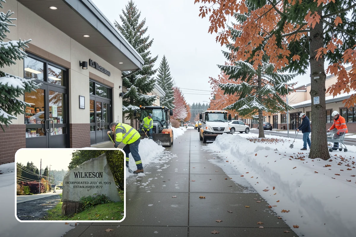Sand Spreading in Wilkeson, Pierce County, WA - Delivers traction instantly regardless of how cold it gets