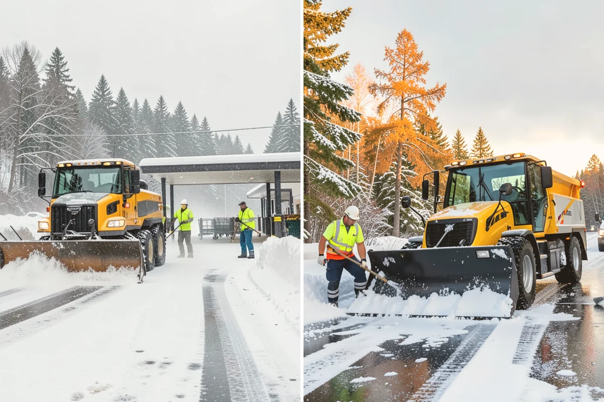 Scheduled Snow Removal in Algona, King County, WA - We set your trigger depth and preferred timing