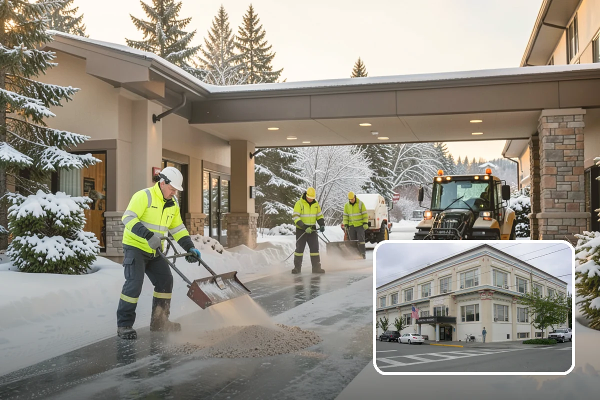 Scheduled Snow Removal in Anacortes, Skagit County, WA - Removes the need to monitor the forecast