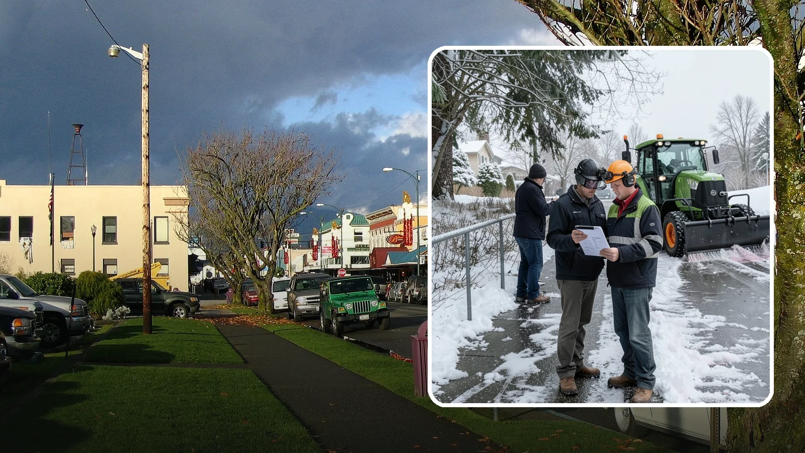 Scheduled Snow Removal in Arlington, Snohomish County, WA - We clear your property on a set schedule during active weather so you never have to place a call.