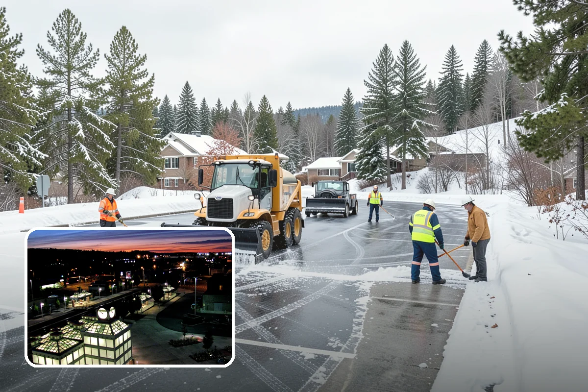 Scheduled Snow Removal in Auburn, King County, WA - Removes the need to monitor the forecast