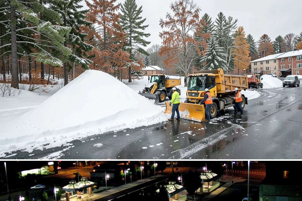 Scheduled Snow Removal in Auburn, King County, WA - Set your schedule before the season starts so automatic clearing is active from the first qualifying storm.