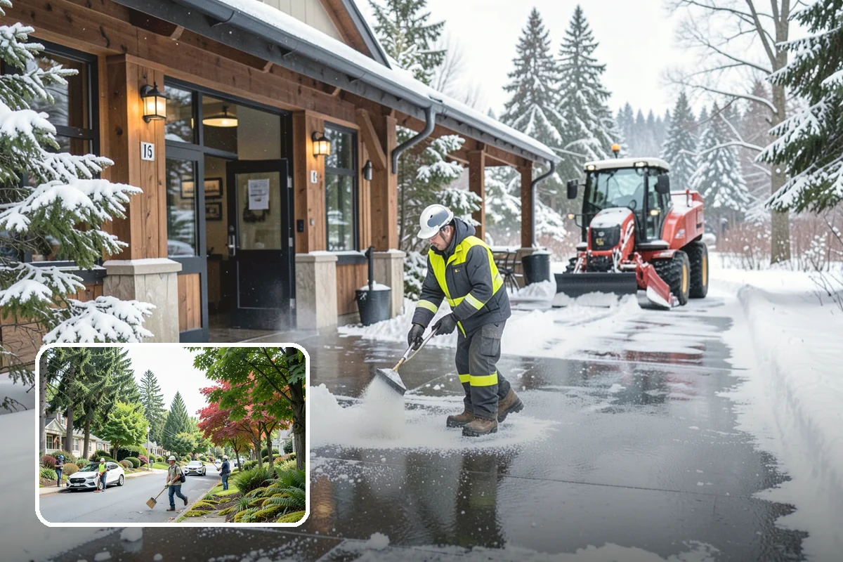 Scheduled Snow Removal in Beaux Arts Village, King County, WA - Removes the need to monitor the forecast