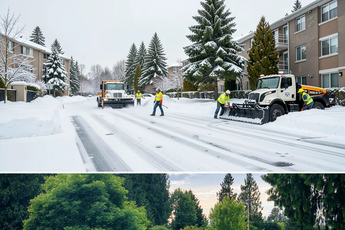 Scheduled Snow Removal in Bonney Lake, Pierce County, WA - Set your schedule before the season starts so automatic clearing is active from the first qualifying storm.
