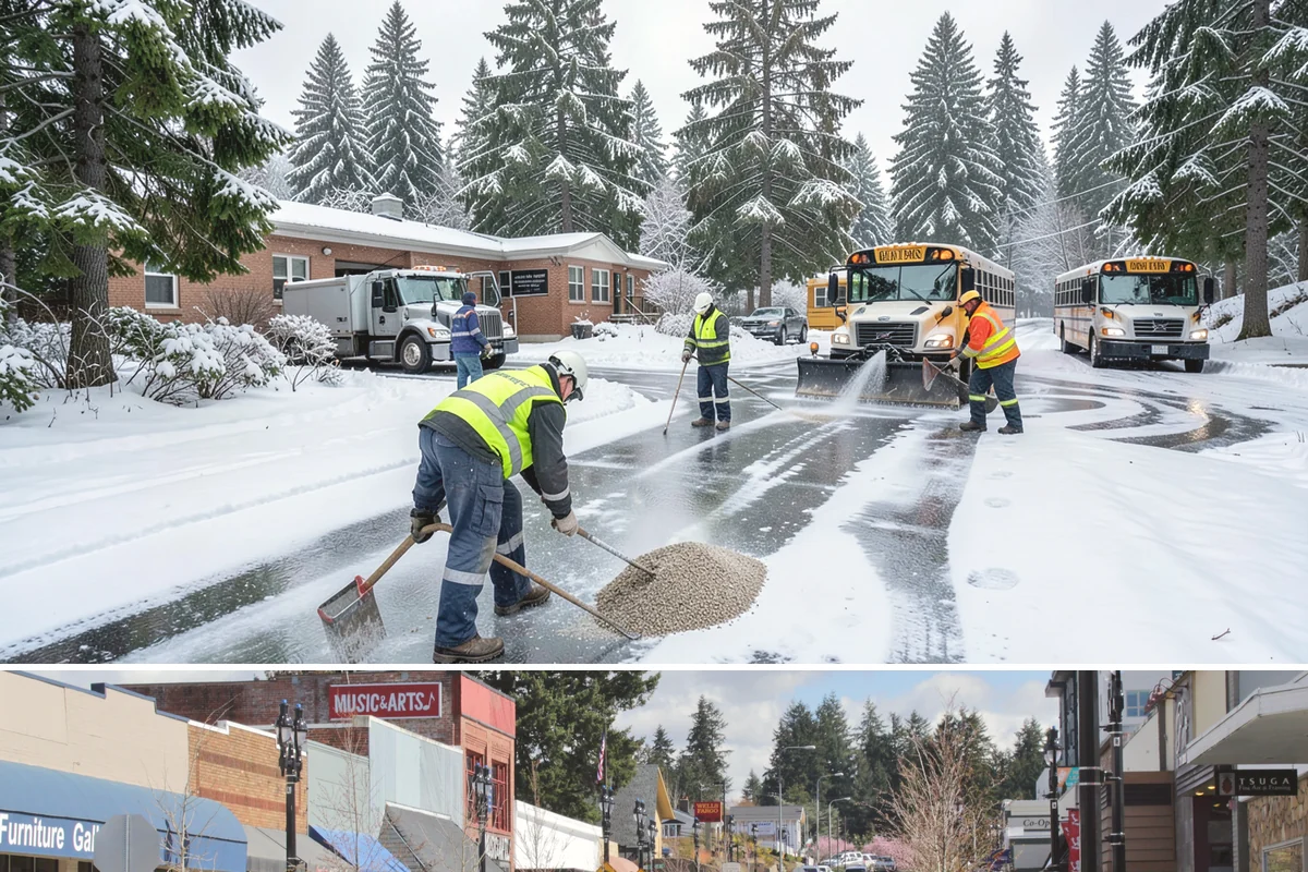 Scheduled Snow Removal in Bothell, King County, WA - Set your schedule before the season starts so automatic clearing is active from the first qualifying storm.