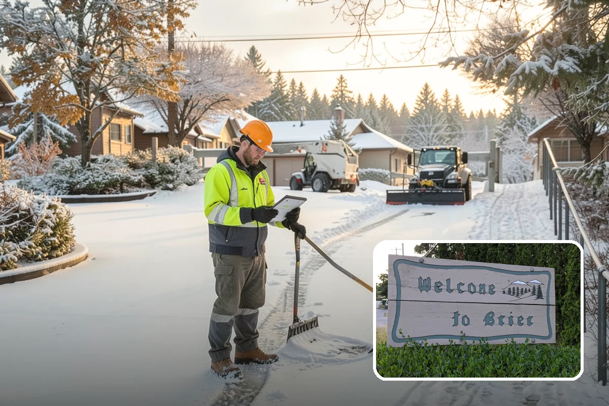 Scheduled Snow Removal in Brier, Snohomish County, WA - Removes the need to monitor the forecast