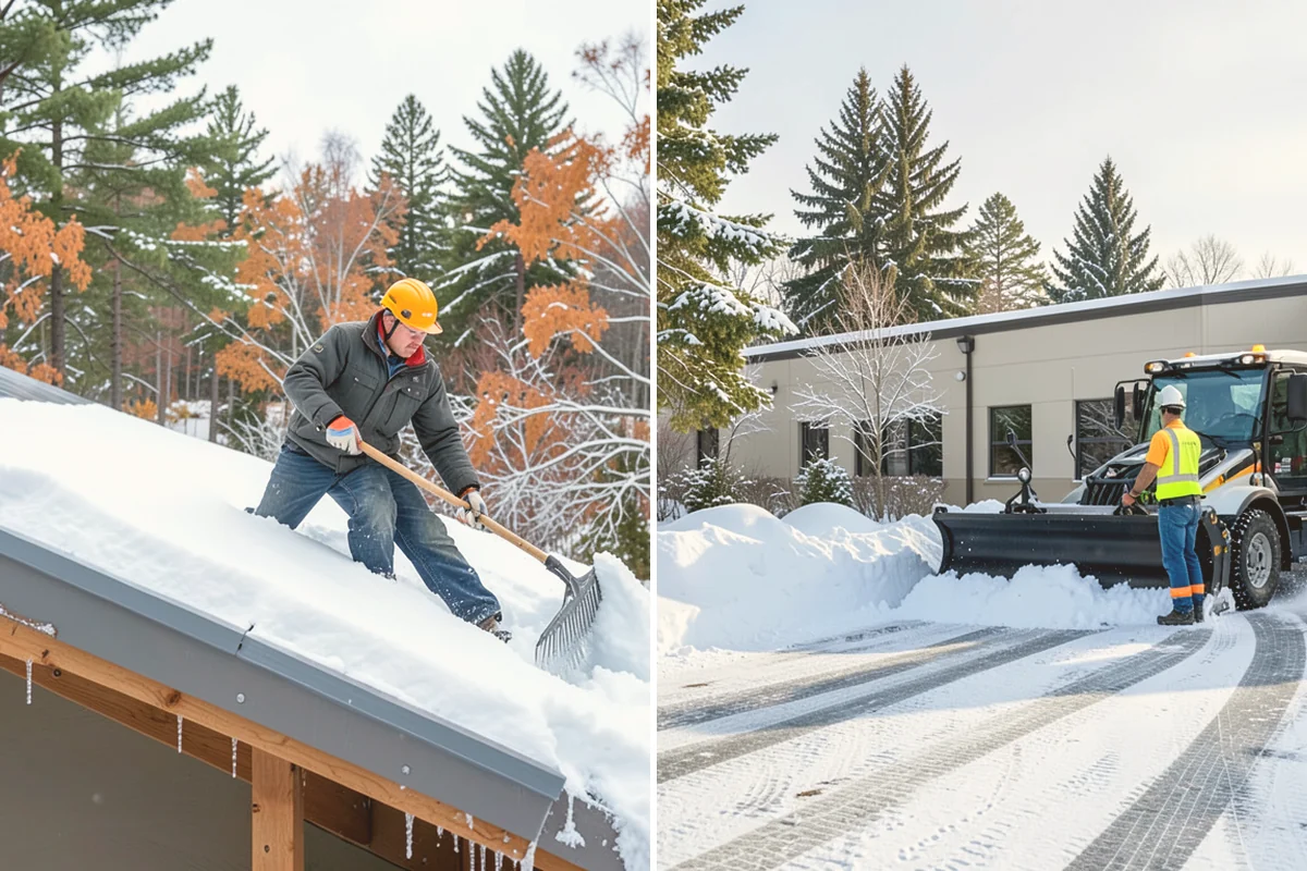 Scheduled Snow Removal in Brier, Snohomish County, WA - We set your trigger depth and preferred timing