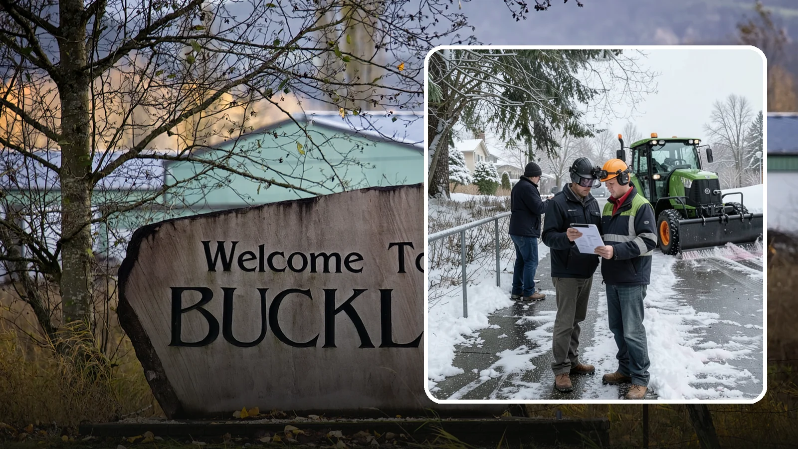 Scheduled Snow Removal in Buckley, Pierce County, WA - We clear your property on a set schedule during active weather so you never have to place a call.