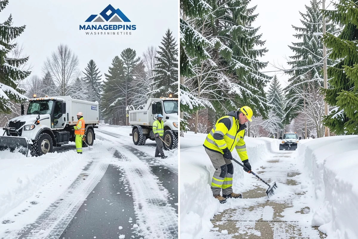 Scheduled Snow Removal in Buckley, Pierce County, WA - We set your trigger depth and preferred timing