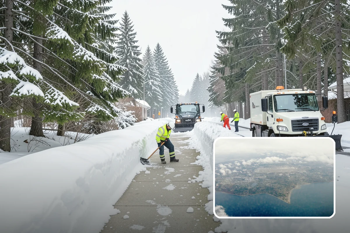 Scheduled Snow Removal in Burien, King County, WA - Removes the need to monitor the forecast