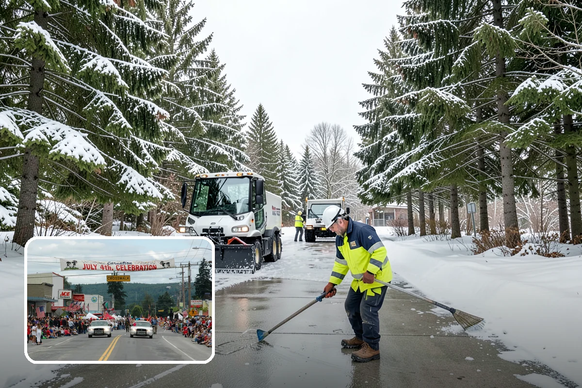 Scheduled Snow Removal in Carnation, King County, WA - Removes the need to monitor the forecast