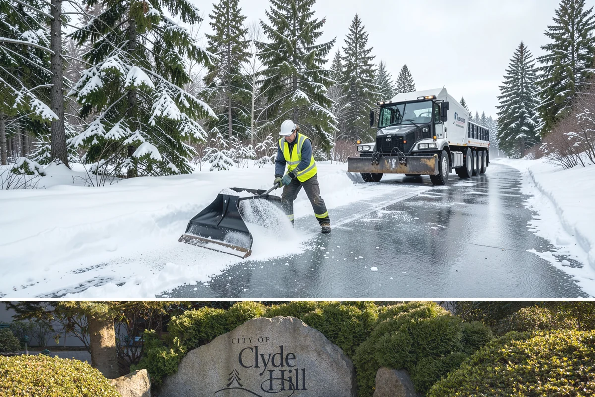 Scheduled Snow Removal in Clyde Hill, King County, WA - Set your schedule before the season starts so automatic clearing is active from the first qualifying storm.
