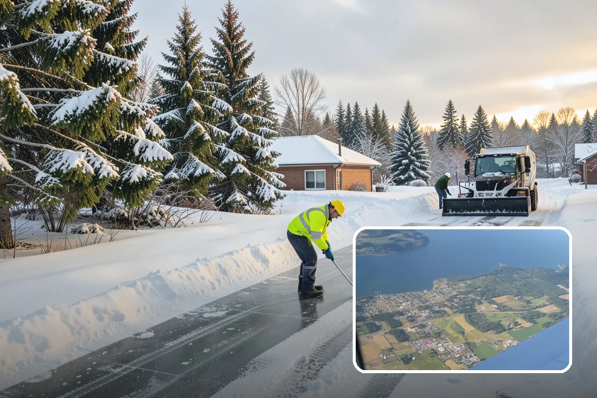 Scheduled Snow Removal in Coupeville, Island County, WA - Removes the need to monitor the forecast