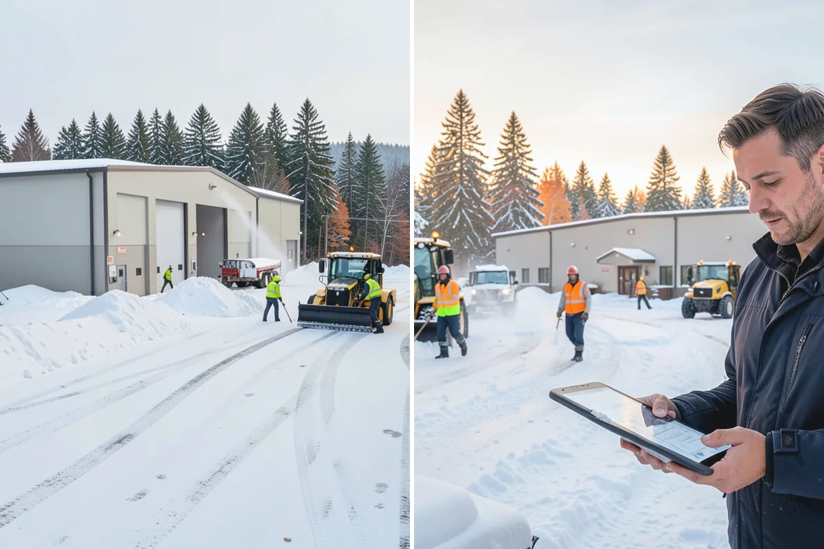Scheduled Snow Removal in Coupeville, Island County, WA - We set your trigger depth and preferred timing