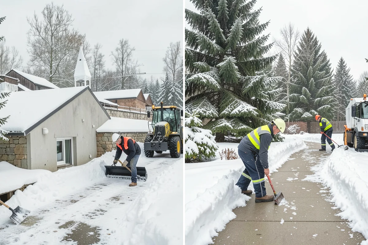 Scheduled Snow Removal in Covington, King County, WA - We set your trigger depth and preferred timing