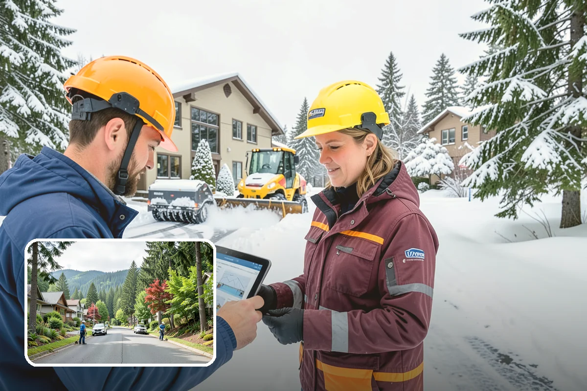 Scheduled Snow Removal in Darrington, Snohomish County, WA - Removes the need to monitor the forecast