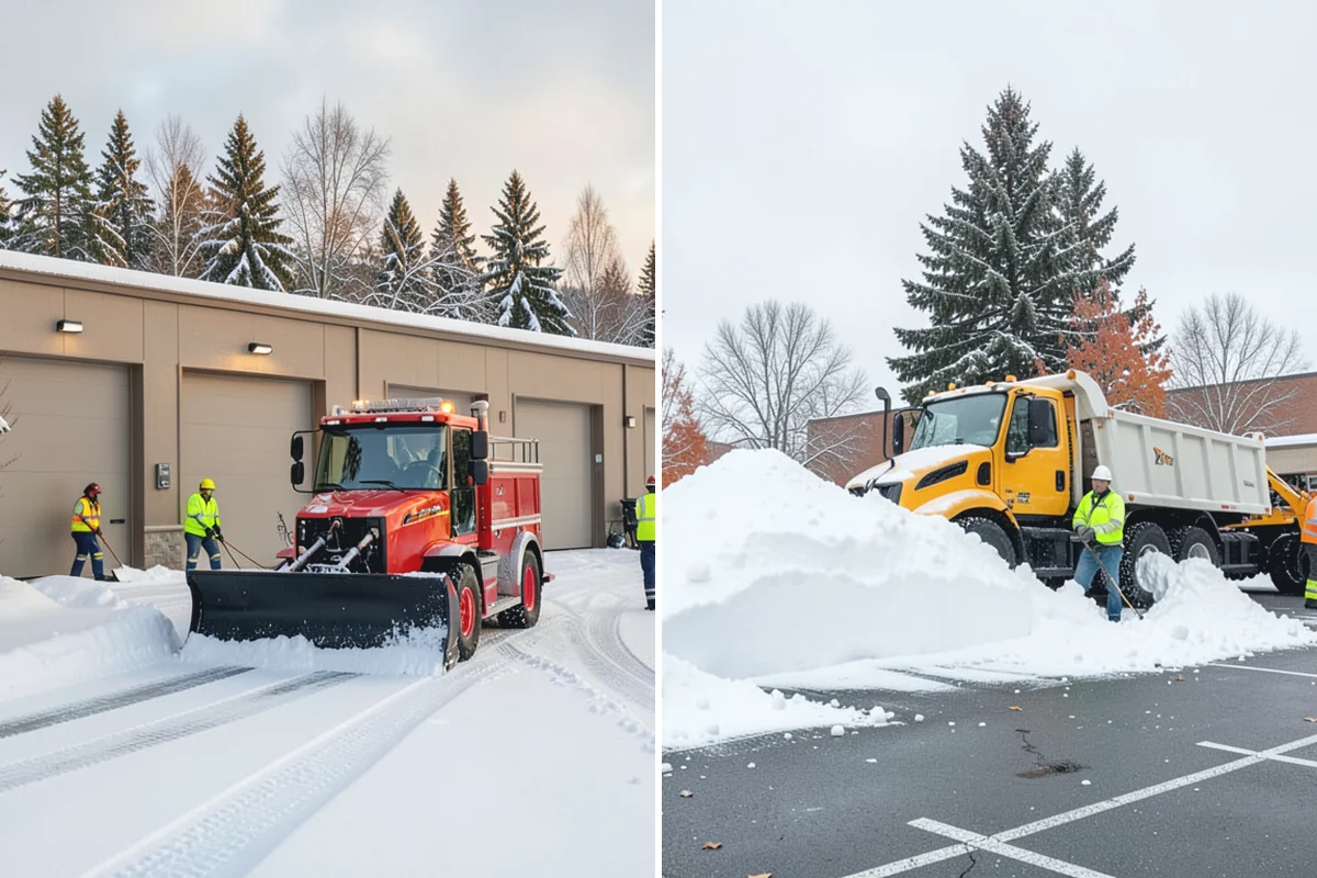 Scheduled Snow Removal in Darrington, Snohomish County, WA - We set your trigger depth and preferred timing