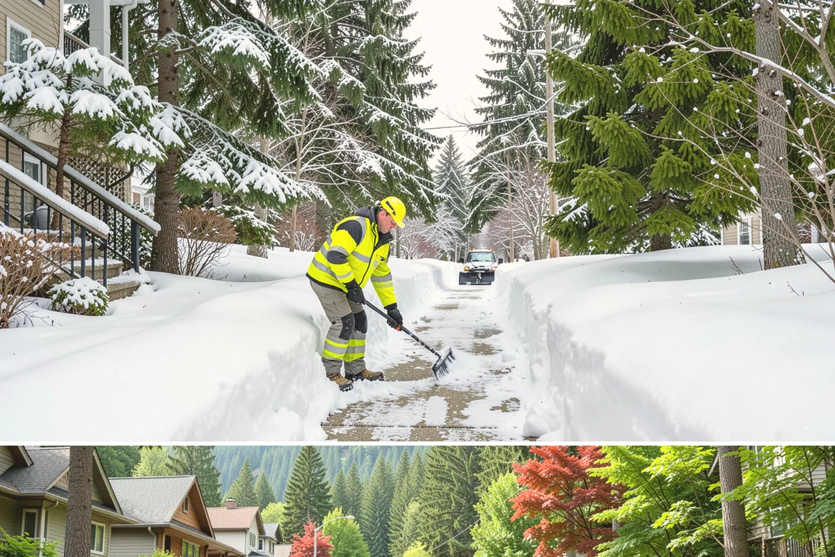 Scheduled Snow Removal in Darrington, Snohomish County, WA - Set your schedule before the season starts so automatic clearing is active from the first qualifying storm.