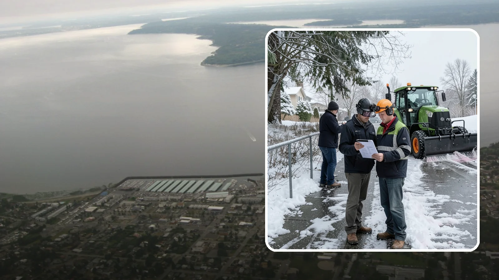 Scheduled Snow Removal in Des Moines, King County, WA - We clear your property on a set schedule during active weather so you never have to place a call.