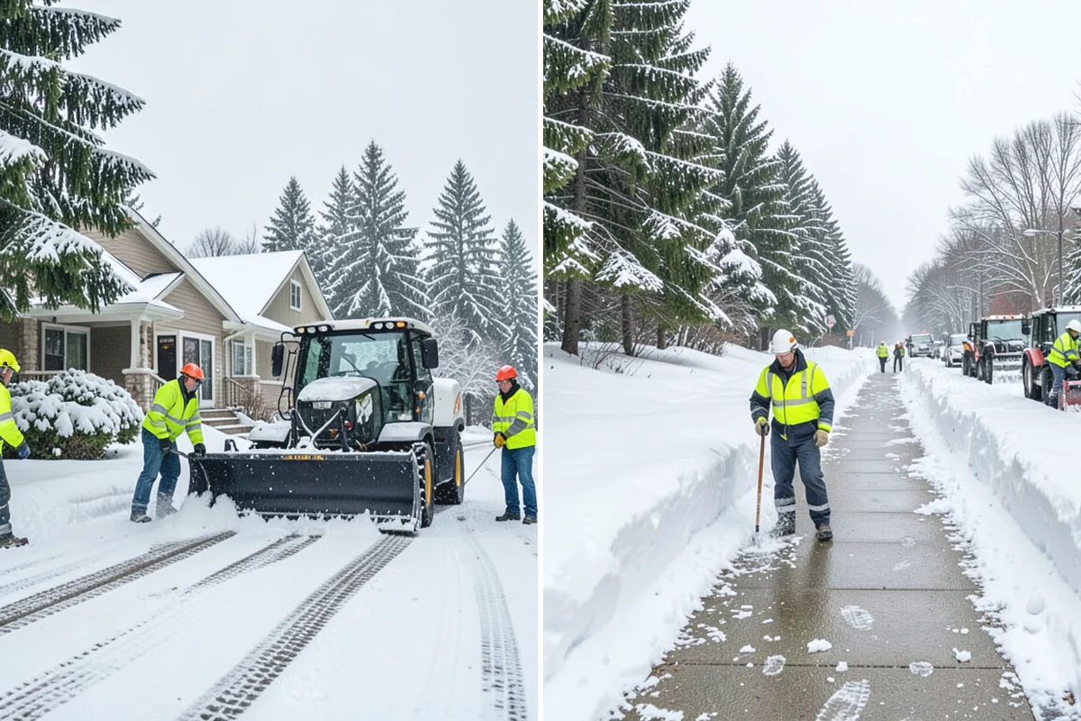 Scheduled Snow Removal in Des Moines, King County, WA - We set your trigger depth and preferred timing