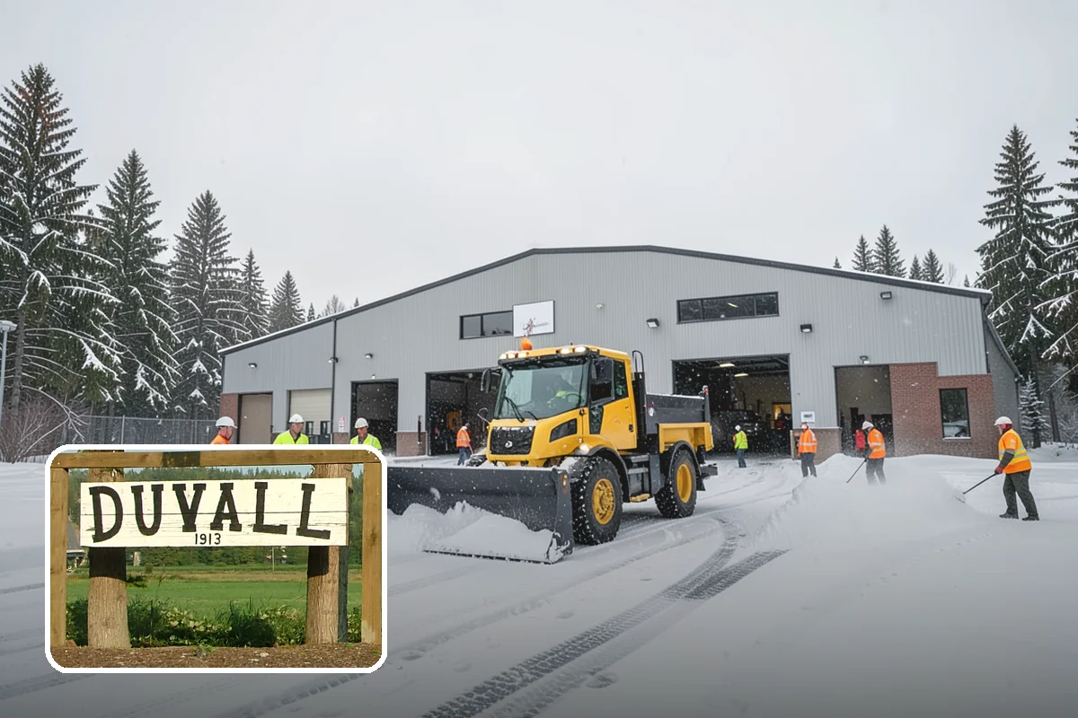 Scheduled Snow Removal in Duvall, King County, WA - Removes the need to monitor the forecast