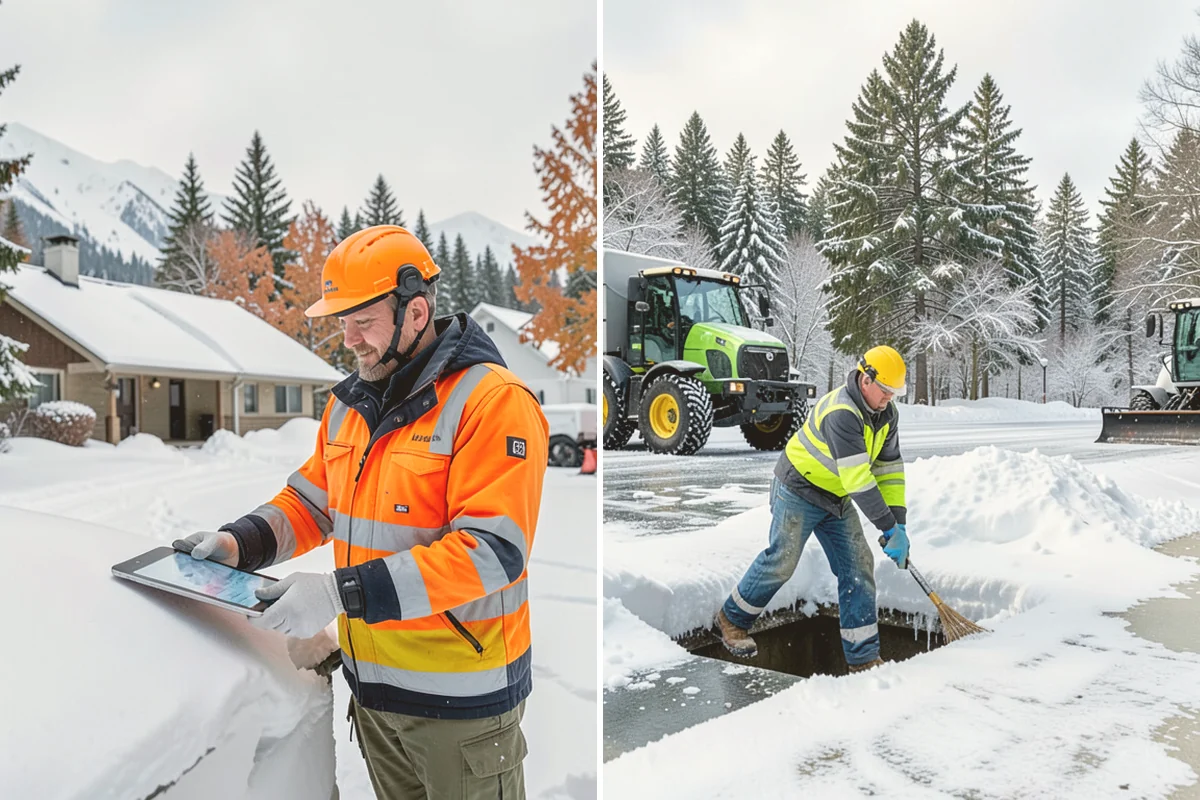 Scheduled Snow Removal in Eatonville, Pierce County, WA - We set your trigger depth and preferred timing