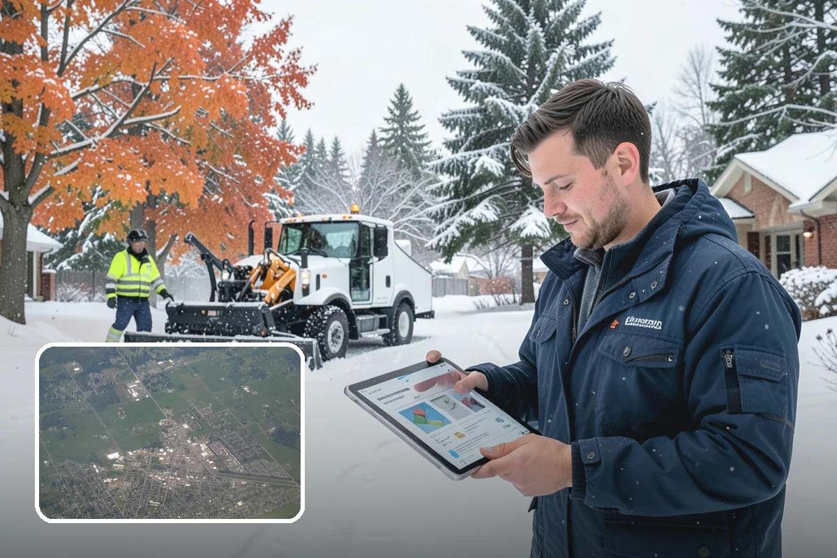 Scheduled Snow Removal in Enumclaw, King County, WA - Removes the need to monitor the forecast