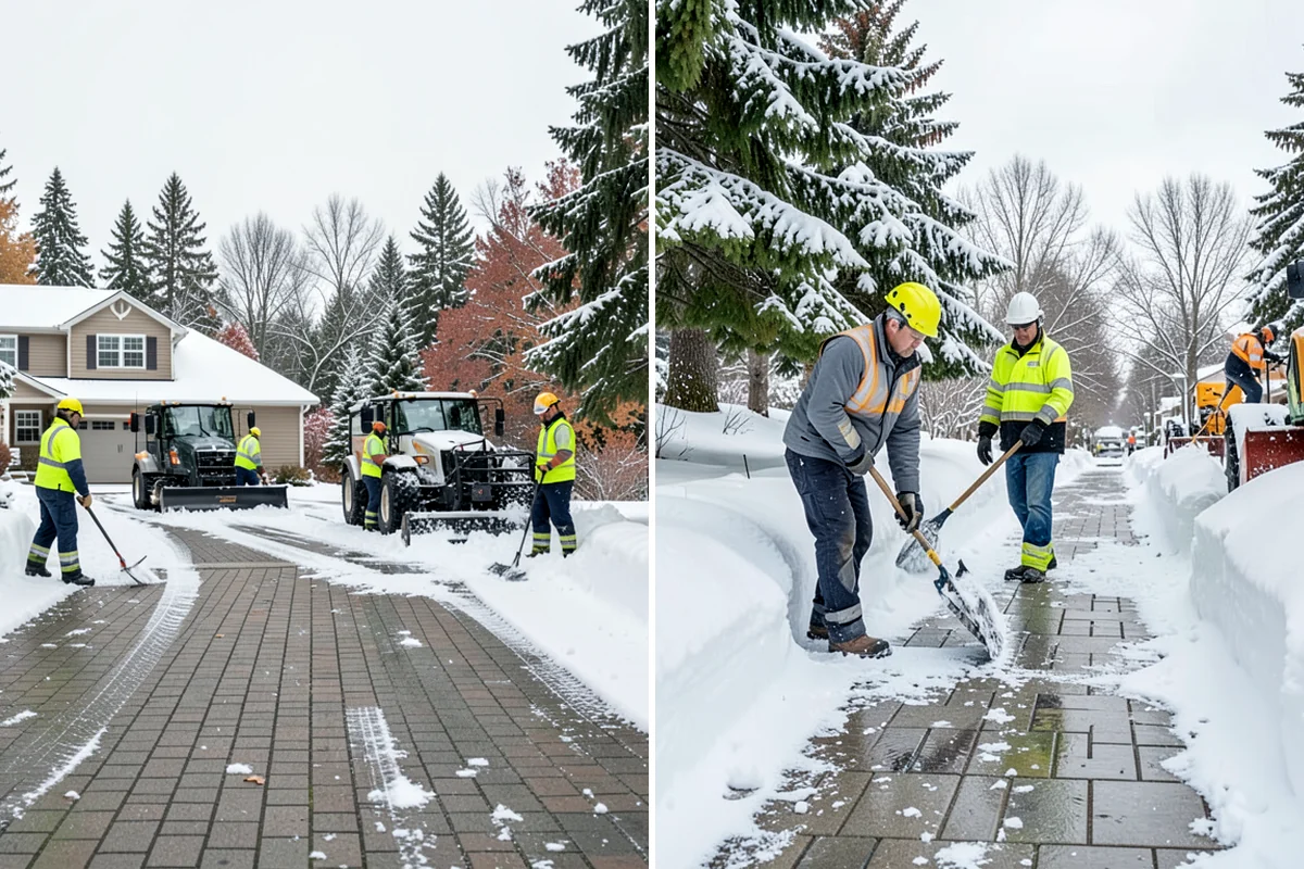 Scheduled Snow Removal in Enumclaw, King County, WA - We set your trigger depth and preferred timing