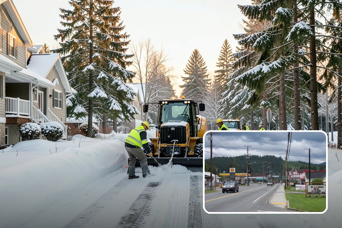 Scheduled Snow Removal in Granite Falls, Snohomish County, WA - Removes the need to monitor the forecast