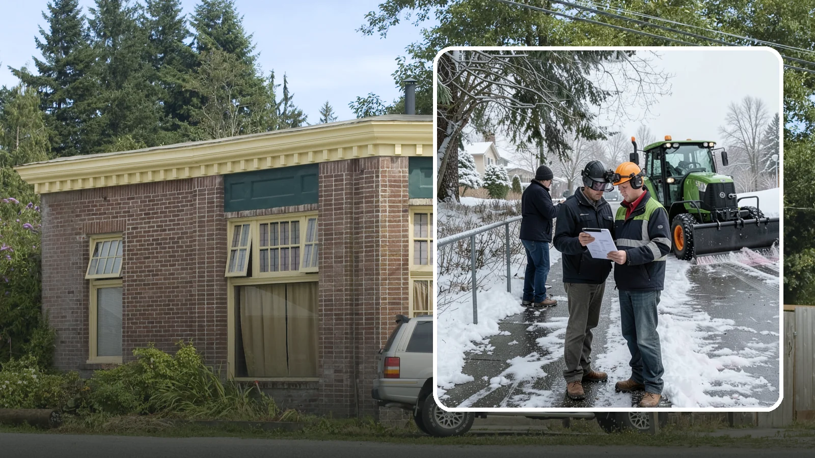 Scheduled Snow Removal in Hamilton, Skagit County, WA - We clear your property on a set schedule during active weather so you never have to place a call.