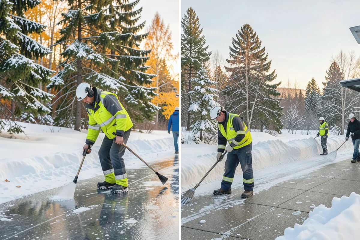 Scheduled Snow Removal in Hamilton, Skagit County, WA - We set your trigger depth and preferred timing