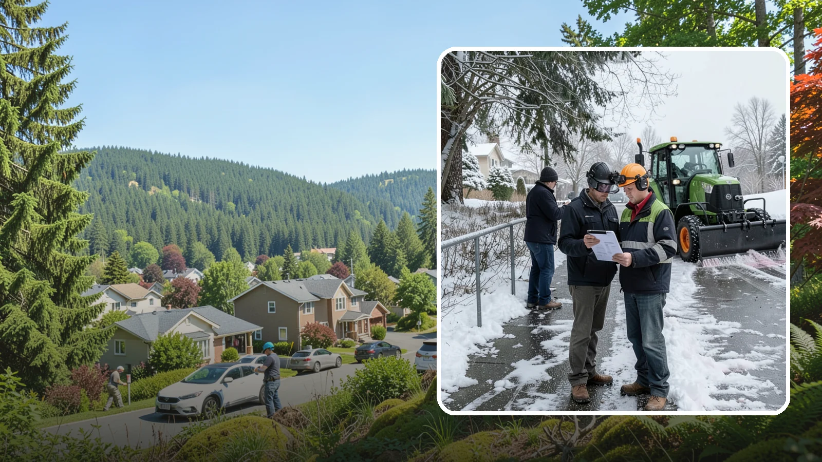 Scheduled Snow Removal in Index, Snohomish County, WA - We clear your property on a set schedule during active weather so you never have to place a call.
