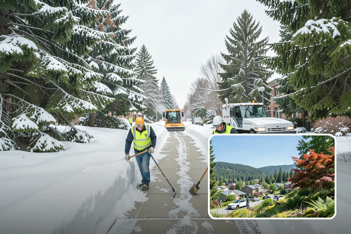 Scheduled Snow Removal in Index, Snohomish County, WA - Removes the need to monitor the forecast
