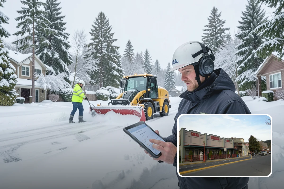 Scheduled Snow Removal in Issaquah, King County, WA - Removes the need to monitor the forecast