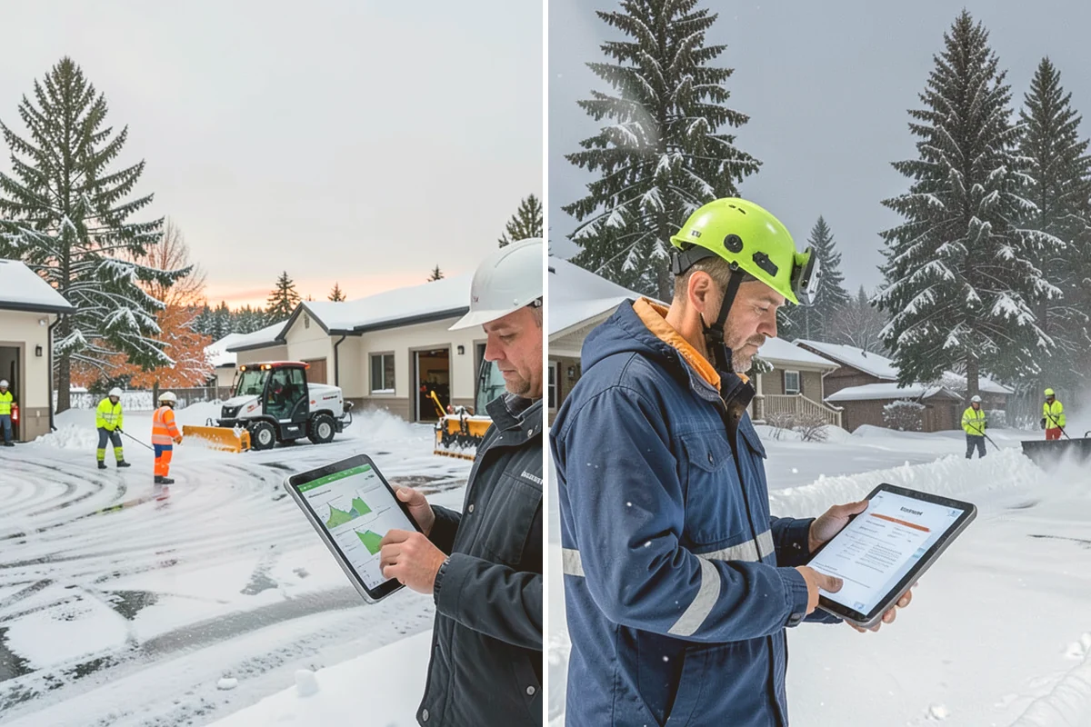 Scheduled Snow Removal in Kent, King County, WA - We set your trigger depth and preferred timing