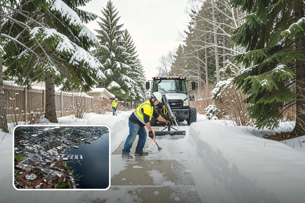 Scheduled Snow Removal in Kirkland, King County, WA - Removes the need to monitor the forecast