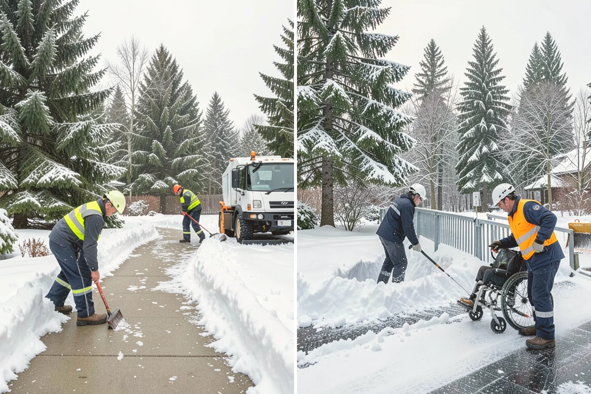Scheduled Snow Removal in Kirkland, King County, WA - We set your trigger depth and preferred timing