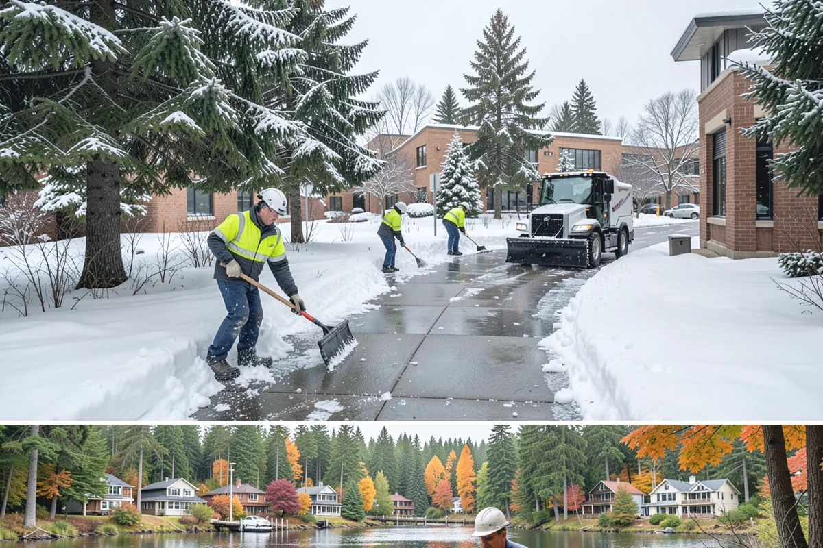 Scheduled Snow Removal in La Conner, Skagit County, WA - Set your schedule before the season starts so automatic clearing is active from the first qualifying storm.
