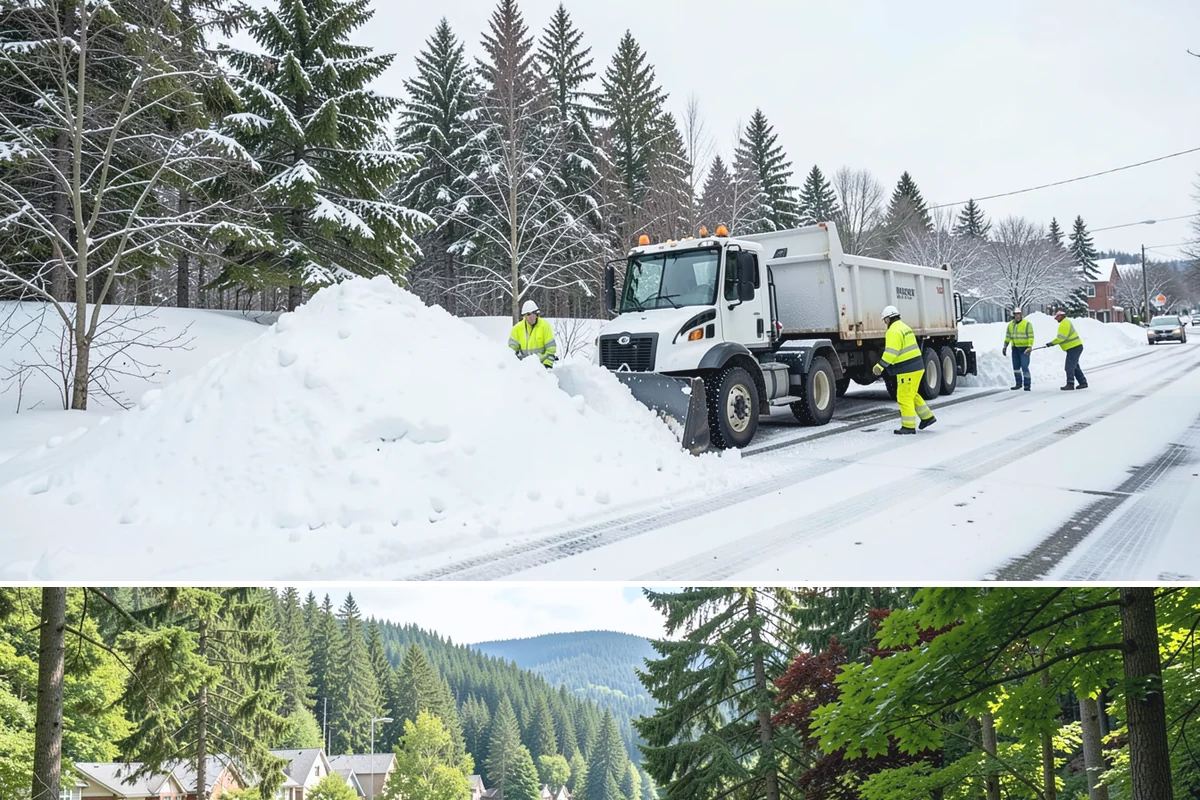 Scheduled Snow Removal in Lake Forest Park, King County, WA - Set your schedule before the season starts so automatic clearing is active from the first qualifying storm.