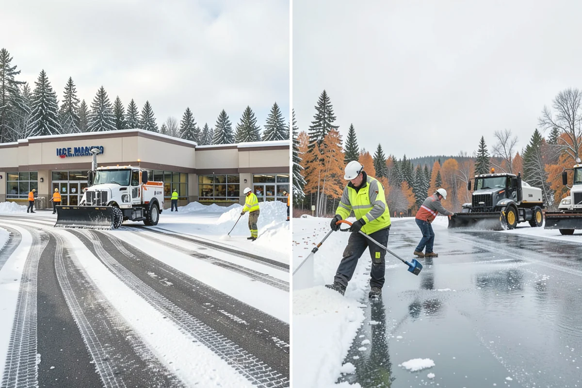 Scheduled Snow Removal in Lake Stevens, Snohomish County, WA - We set your trigger depth and preferred timing